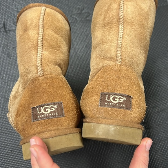 UGG Australia Classic Short Boots in Chestnut - Picture 6 of 8